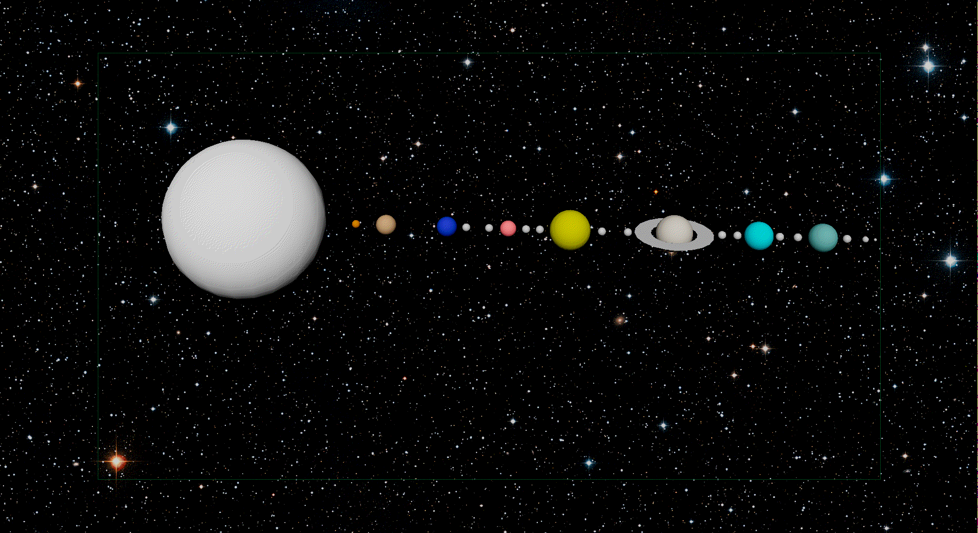 Added Star Background